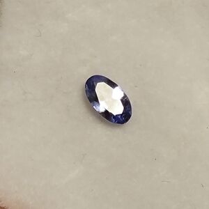 Natural Tanzanite Gemstone Oval Cut .25ctw 5x3mm 1pcs. Untreated Not Enhanced